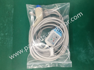GE Datex 5-Lead 10Pins Cable ECG REF DLG-011-05 Thiết bị y tế tương thích tái sử dụng